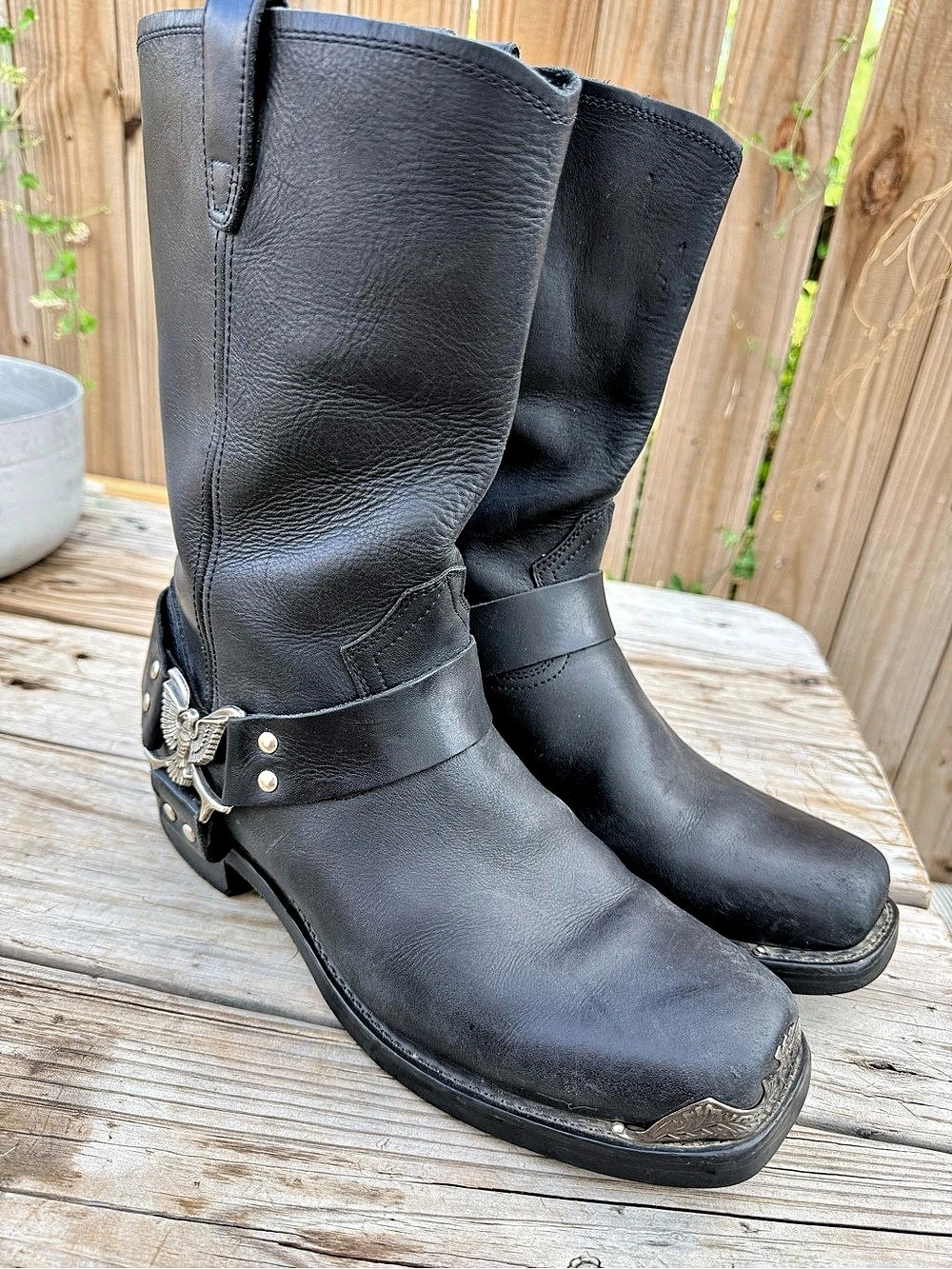 Dingo Men's Leather Western Boots US 12E